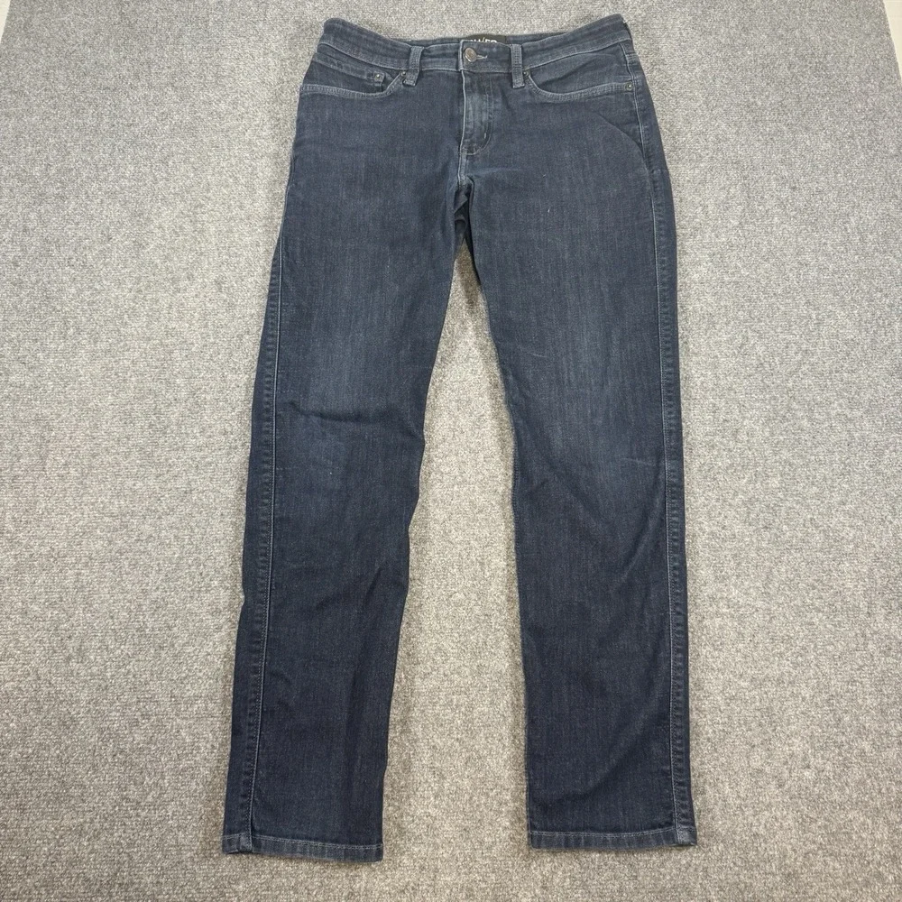 DU/ER Jeans Mens 32x32 (Fits 32x31) Blue L2X Stay Dry Slim Fit Stretch Dark Wash